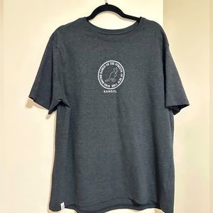 3/50$Kangol Gray T-shirt